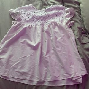 Shein babydoll shirt size small